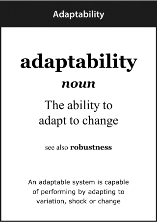 Image of Adaptability card