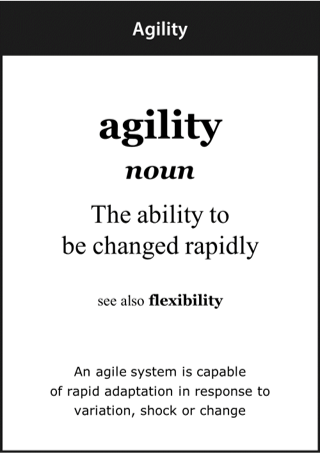 Image of Agility card