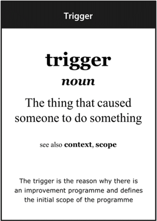 Image of the ‘trigger’ definition card
