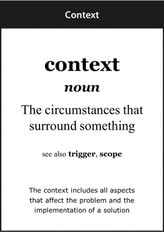 Image of Context card