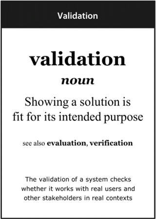 Image of the ‘validation’ definition card
