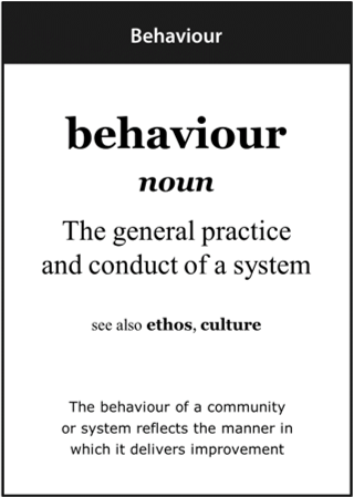 Image of the ‘behaviour’ definition card