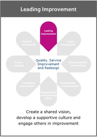 Image of the ‘leading improvement’ framework card