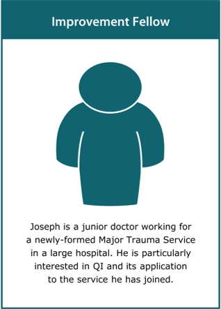 Image of the ‘improvement fellow’ stakeholder card